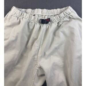 Gramicci Mens Climbing Pants Adjustable Waist Relaxed Fit Beige Casual